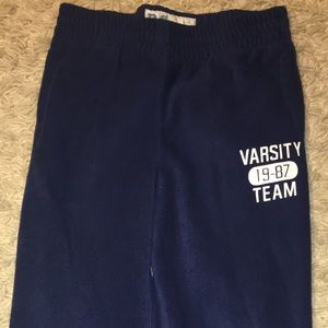 Aeropostale P.S. size 12 Boys Navy fleece pants